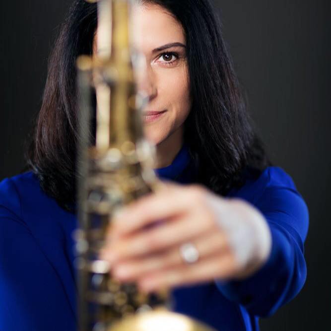 Saxophon Ilse Riedler Foto: Maria Frodl