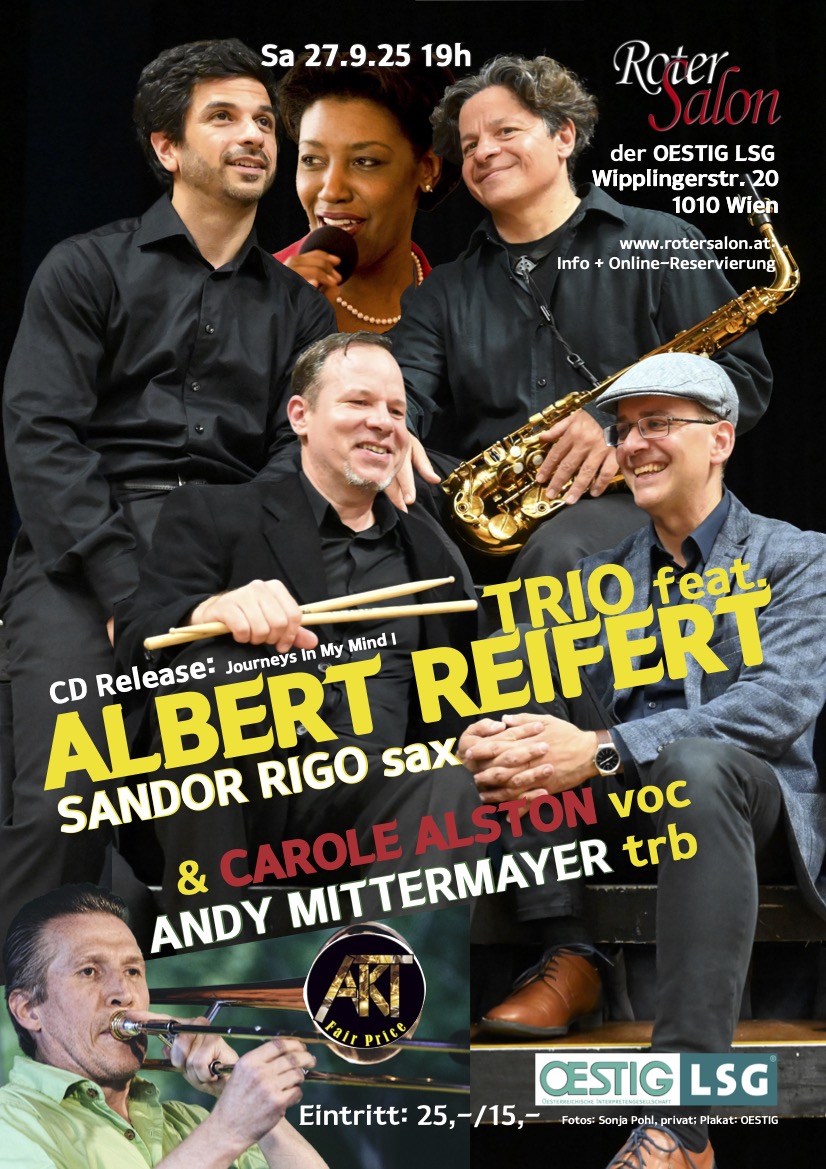 Albert Reifert Trio + Friends, CD 27.9.25 prgrm